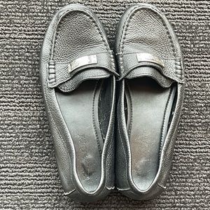 Coach black loafer, size 6.5.